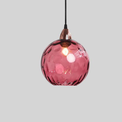 Suspension Globe en Verre avec Fer Forgé pour Éclairage d'Accentuation Moderne Luminaires Electro Paris Rozenvuur Blanc froid