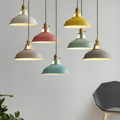 Suspension Industrielle Vintage avec Chaîne Réglable Ceiling Lamp Electro Paris