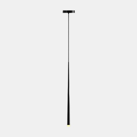 Suspension LED Linéaire Moderne pour un Éclairage Élégant de Salle à Manger Éclairage Electro Paris Noir Blanc chaud (3000K)