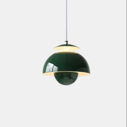 Suspension LED Moderne pour Intérieurs Contemporains Lampe suspendue Electro Paris Vert Blanc Froid