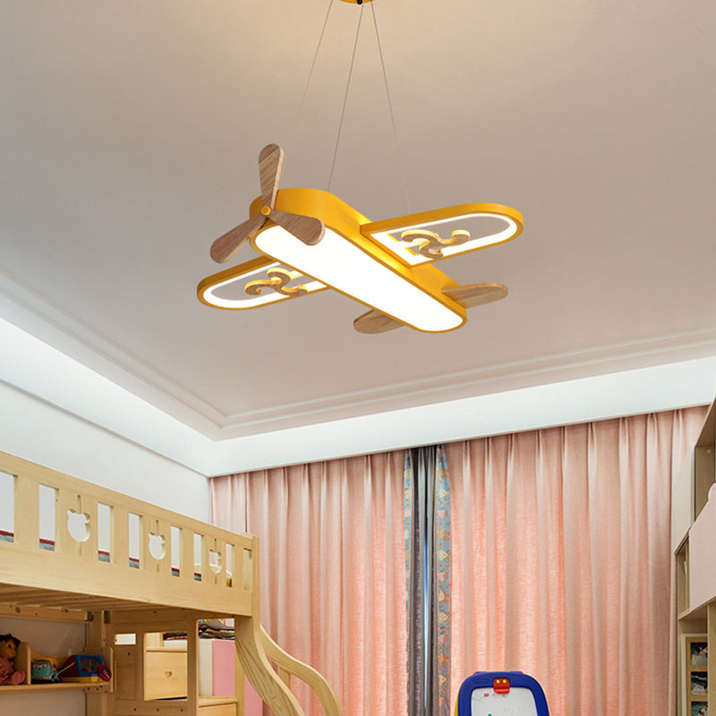 Suspension en Forme d’Avion pour Chambre d’Enfant avec LED & Télécommande Lampe suspendue Electro Paris