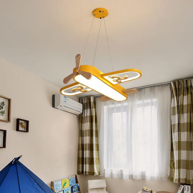 Suspension en Forme d’Avion pour Chambre d’Enfant avec LED & Télécommande Lampe suspendue Electro Paris