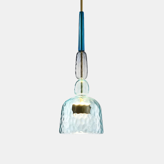 Suspension LED en Verre Coloré – Luminaire Contemporain pour Salon et Cuisine Lampes et luminaires Electro Paris A