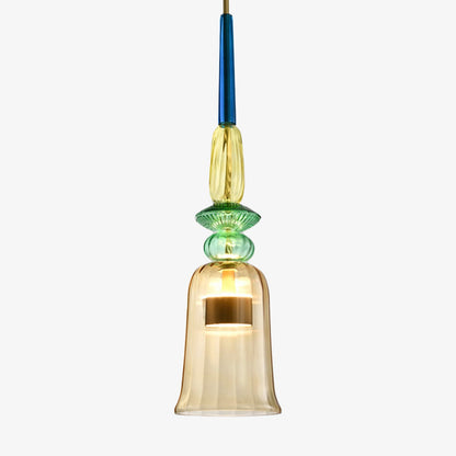 Suspension LED en Verre Coloré – Luminaire Contemporain pour Salon et Cuisine Lampes et luminaires Electro Paris F