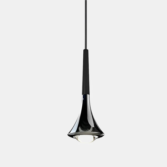 Suspension LED goutte d'eau nordique pour intérieurs modernes Ceiling Lamp Electro Paris Noir