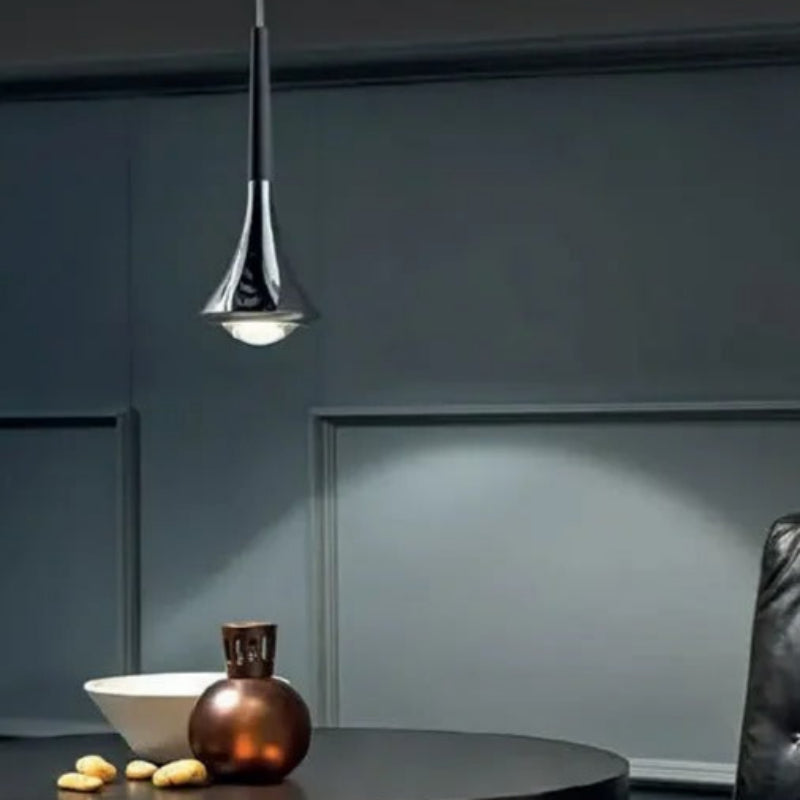 Suspension LED goutte d'eau nordique pour intérieurs modernes Ceiling Lamp Electro Paris