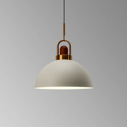 Suspension Nordique Moderne avec Accent en Bois pour Éclairage de Cuisine Élégant Éclairage Electro Paris Blanc