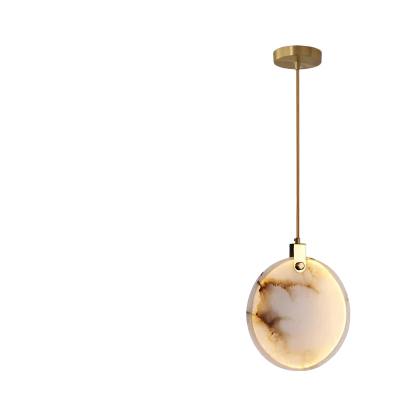 Suspension en Marbre Naturel – Élégance Intemporelle & Luxe Organique Suspension luminaire Electro Paris 30cm