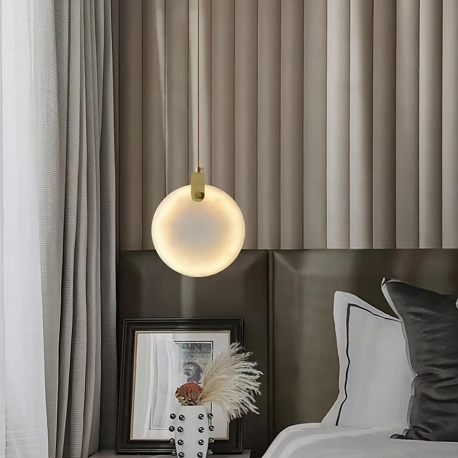 Suspension en Marbre Naturel – Élégance Intemporelle & Luxe Organique Suspension luminaire Electro Paris