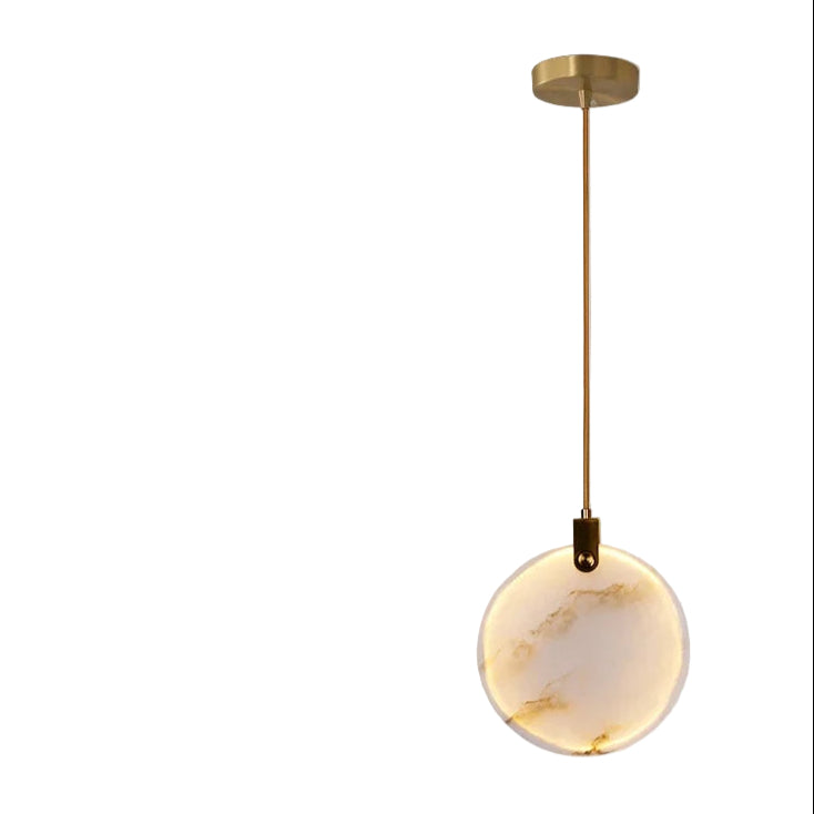 Suspension en Marbre Naturel – Élégance Intemporelle & Luxe Organique Suspension luminaire Electro Paris 25cm
