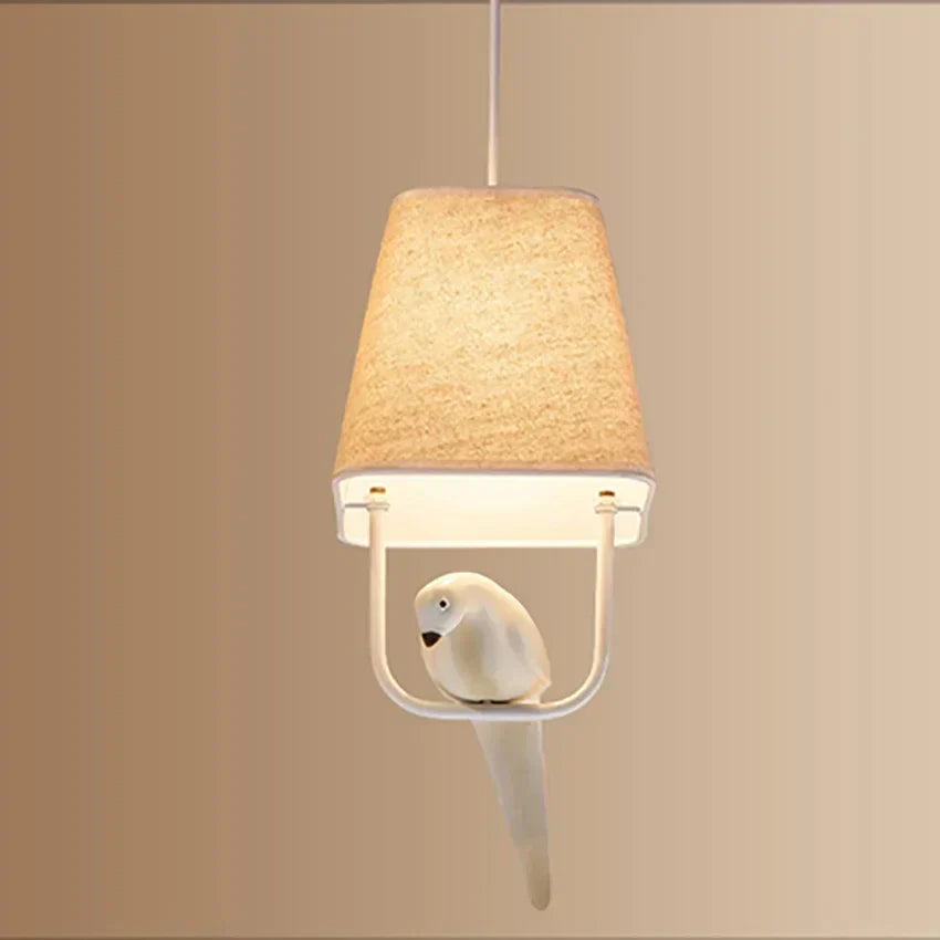 Suspension en Rotin Tressé pour Îlot de Cuisine – Lampe Dôme Scandinave pour Salle à Manger Éclairage Electro Paris Blanc froid 1 Oiseau