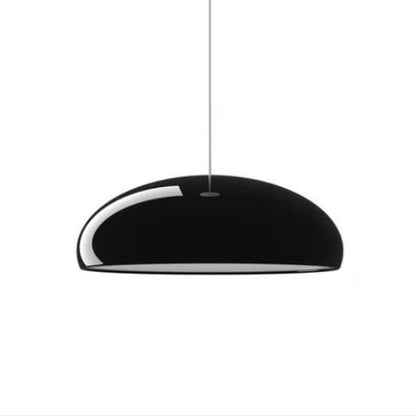 Suspension Lumineuse Design Italienne Moderne Ajustable Pour Intérieur Suspension lumineuse Electro Paris Noir Diamètre 35cm Lumière chaude (2500K-3500K)