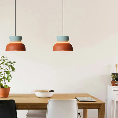 Suspension Minimaliste Moderne avec Accent en Bois pour Éclairage de Cuisine et Salle à Manger Éclairage Electro Paris