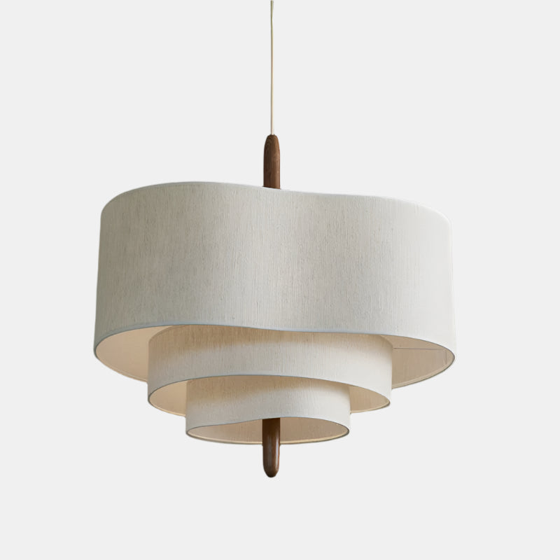 Suspension Moderne en Tissu pour Éclairage Doux Intérieur Ceiling Lamp Electro Paris Petit 45cm x 27.5cm Lumière chaude