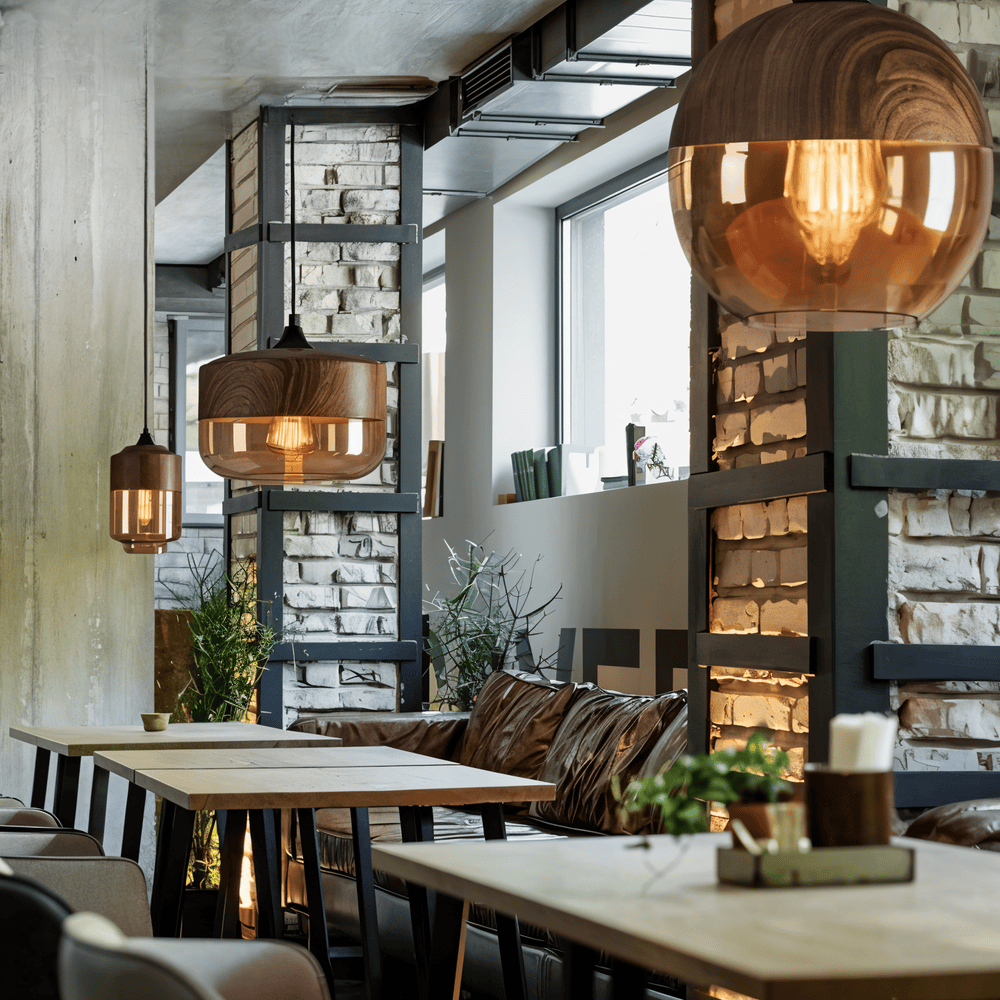 Plafonnier Moderne en Verre Teinté Luminaire Scandinave Réglable Luminaires Electro Paris