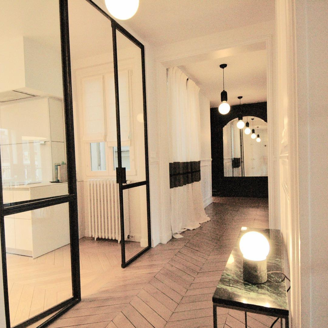 Suspension Moderne à Globes de Verre pour Éclairage de Salle à Manger et Salon Éclairage Electro Paris