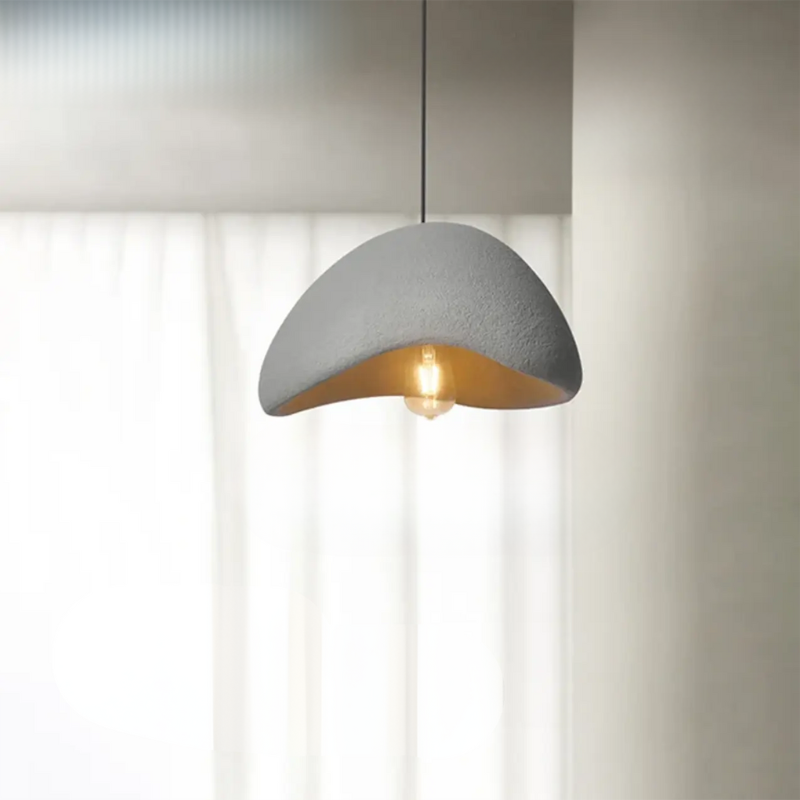 Suspension Plafonnier Minimaliste pour Intérieurs Apaisants Ceiling Lamp Electro Paris A | Gris D30cm
