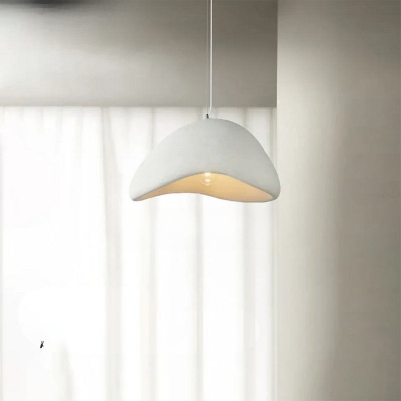 Suspension Plafonnier Minimaliste pour Intérieurs Apaisants Ceiling Lamp Electro Paris A | Blanc D30cm
