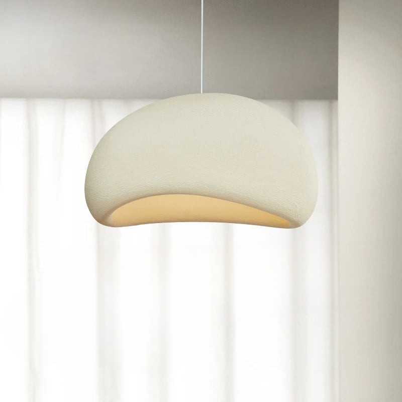 Suspension Plafonnier Minimaliste pour Intérieurs Apaisants Ceiling Lamp Electro Paris B | Blanc Crème D30cm