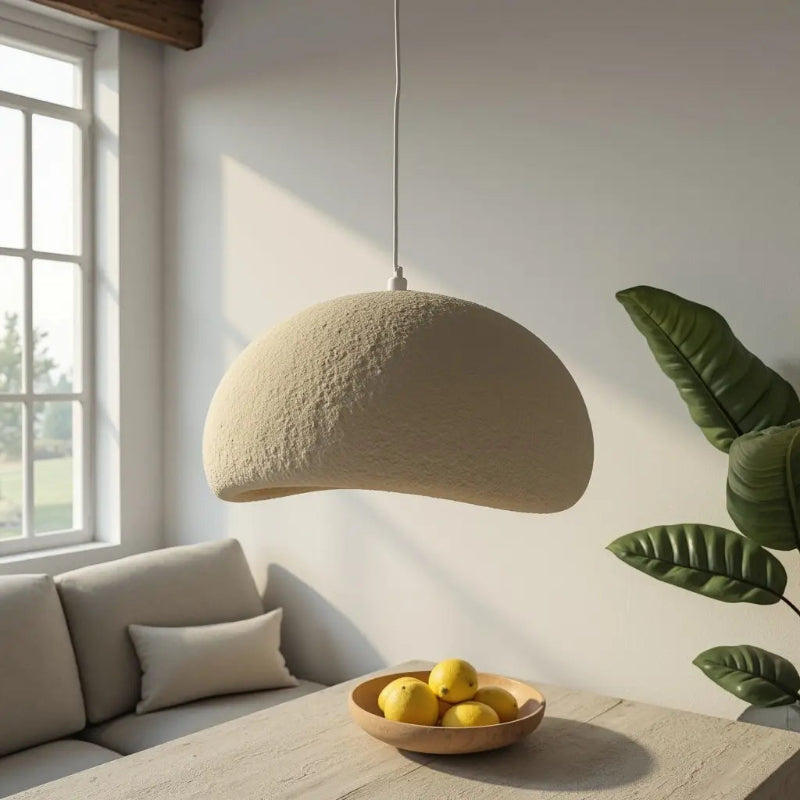 Suspension Plafonnier Minimaliste pour Intérieurs Apaisants Ceiling Lamp Electro Paris B | Beige D30cm