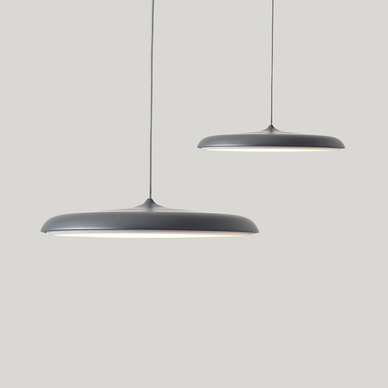 Suspension Plafonnier Moderne avec Éclairage LED Chaleureux Ceiling Lamp Electro Paris Gris Petit