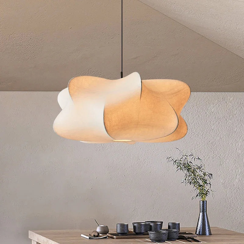 Suspension Tissu Minimaliste pour Intérieurs Modernes Ceiling Lamp Electro Paris