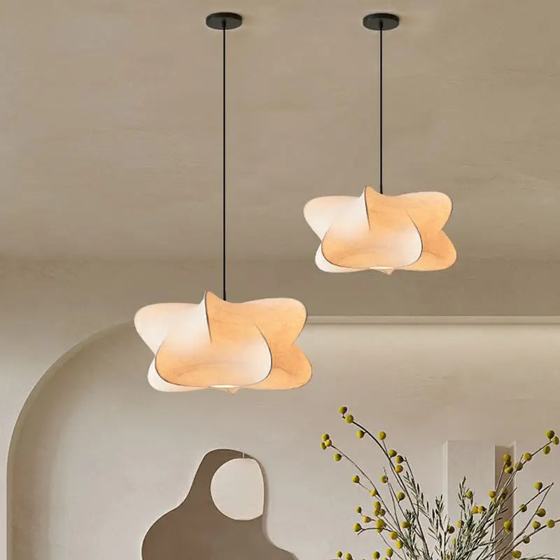 Suspension Tissu Minimaliste pour Intérieurs Modernes Ceiling Lamp Electro Paris