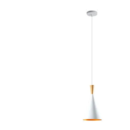 Suspension artistique moderne en aluminium Ceiling Lamp Electro Paris Blanc B Lumière blanche