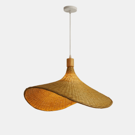 Suspension en Osier Rustique – Élégance Naturelle pour un Intérieur Moderne Lampe suspendue Electro Paris S