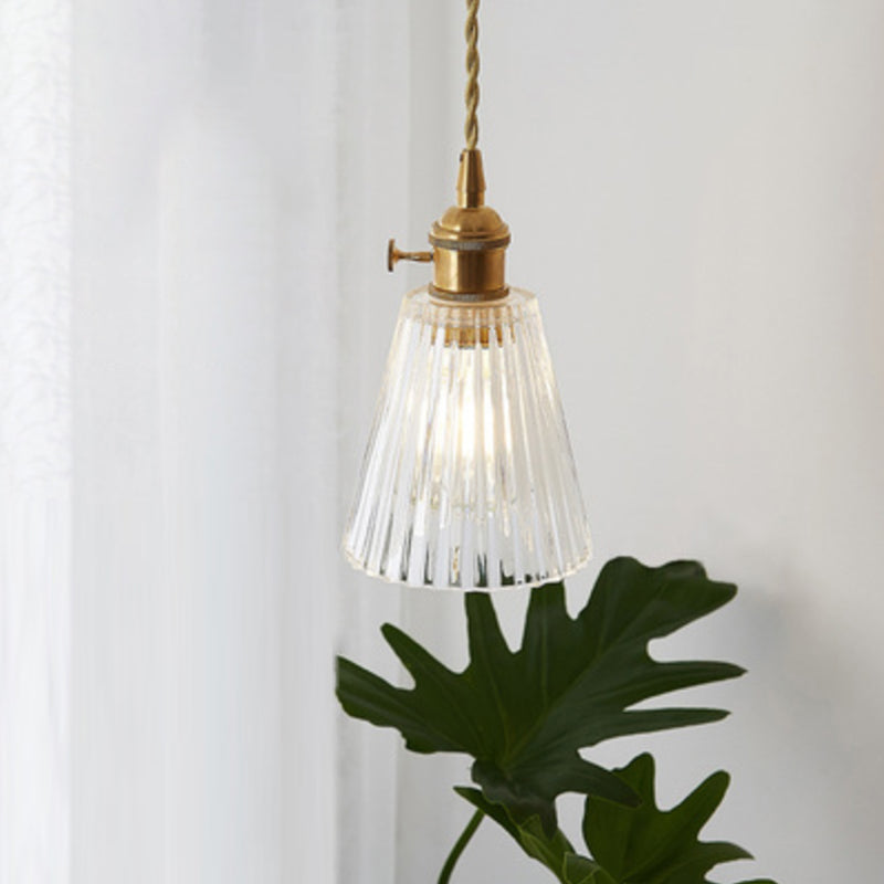 Suspension Élégante en Verre au Design Moderne Lampe suspendue Electro Paris Clair D