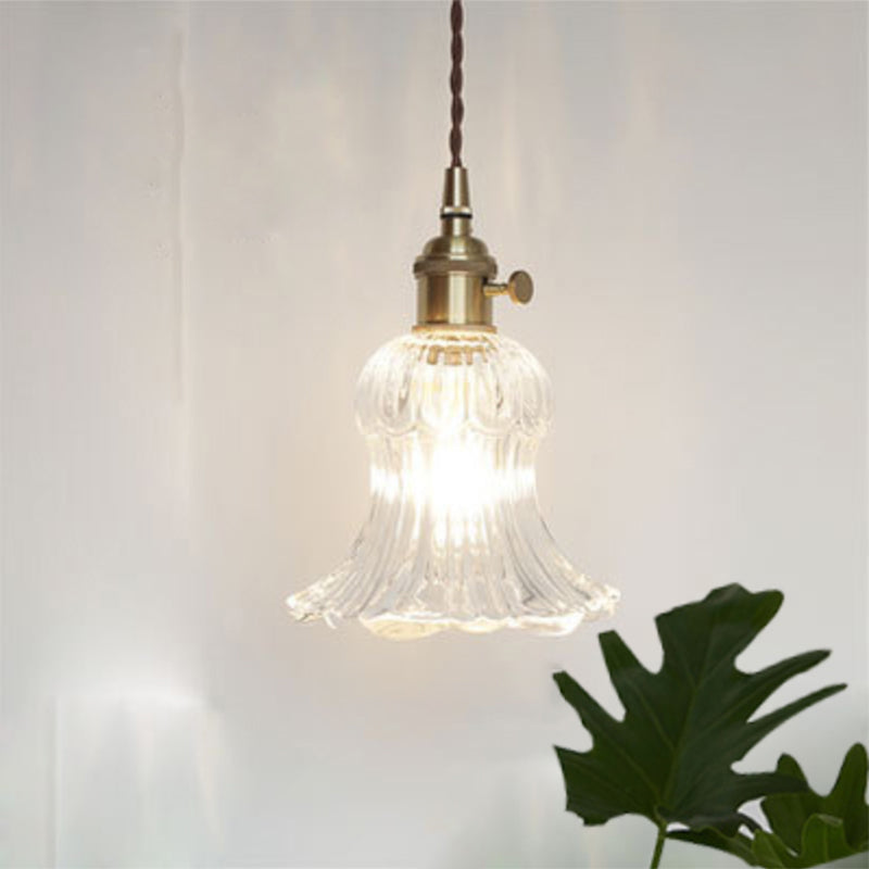 Suspension Élégante en Verre au Design Moderne Lampe suspendue Electro Paris Clair O