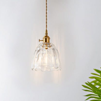 Suspension Élégante en Verre au Design Moderne Lampe suspendue Electro Paris Clair I