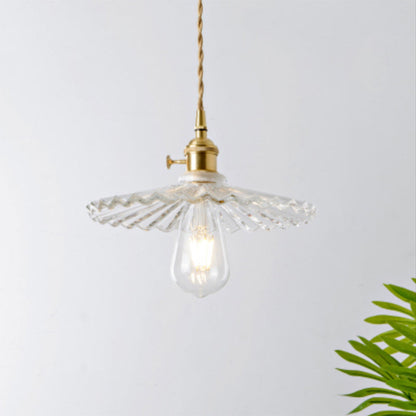 Suspension Élégante en Verre au Design Moderne Lampe suspendue Electro Paris Clair Q