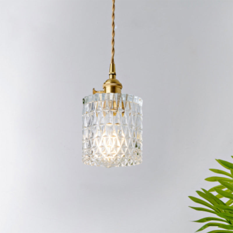 Suspension Élégante en Verre au Design Moderne Lampe suspendue Electro Paris Clair R