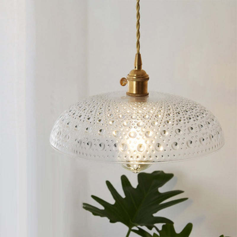 Suspension Élégante en Verre au Design Moderne Lampe suspendue Electro Paris Clair K