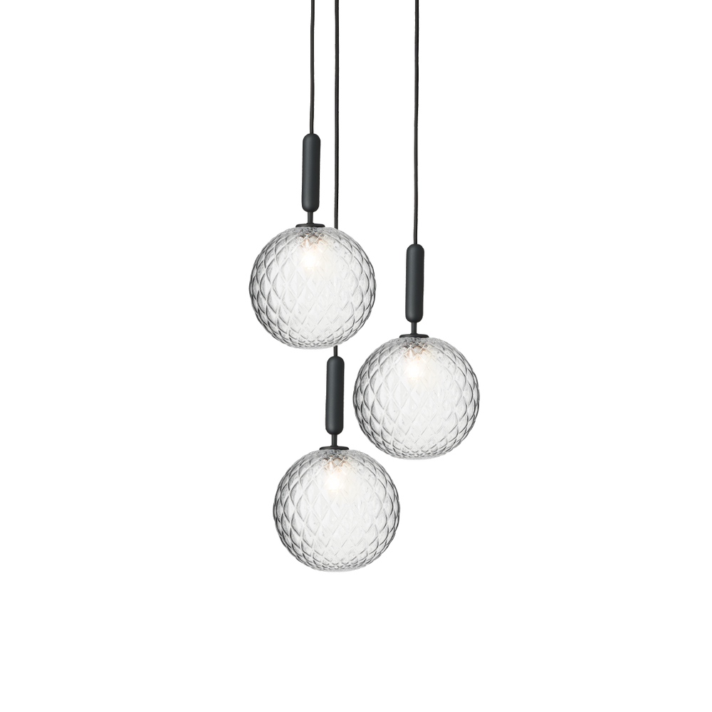 Suspension en Verre Moderne pour Éclairage Chic et Épuré Lampe suspendue Electro Paris