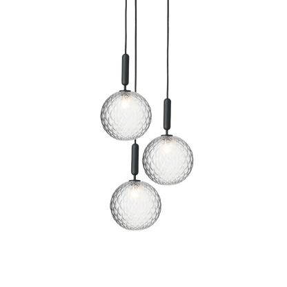 Suspension en Verre Moderne pour Éclairage Chic et Épuré Lampe suspendue Electro Paris