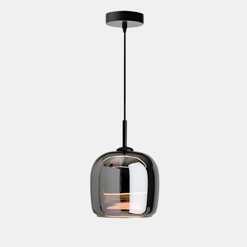 Suspension en verre nordique pour des détails intérieurs élégants Lampe suspendue Electro Paris 1 Lumière