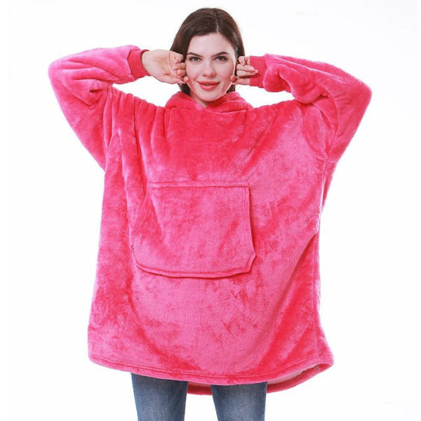 Sweat à Capuche Ample pour un Confort Quotidien bluzy d Electro Paris Rose