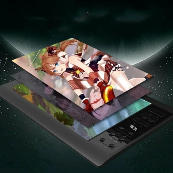 Tablette Graphique avec Stylet – Grand Format pour Dessin Numérique Large Digital Drawing Art Tablet Sketch Pad With Pen Electro Paris