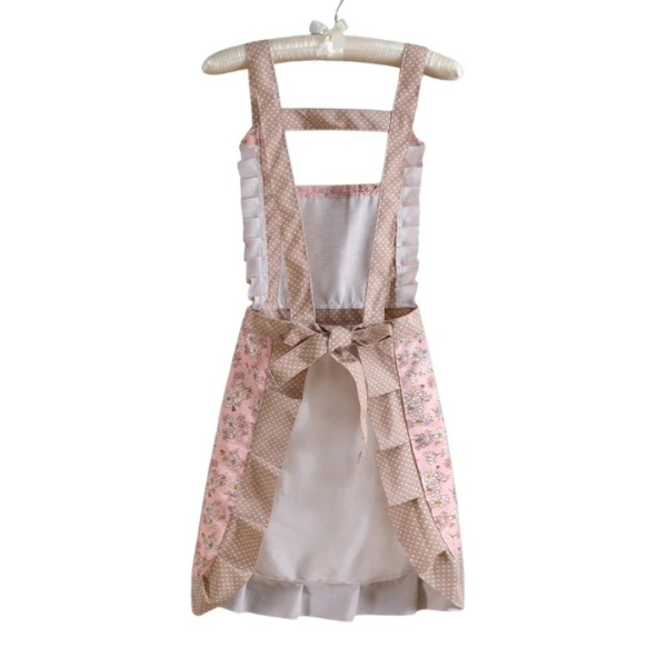 Tablier de Cuisine Imperméable en Coton à Motif Floral Electro Paris