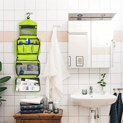 Trousse De Toilette De Voyage Suspendue Compacte Avec Compartiments Multiples Toilettes de camping Electro Paris