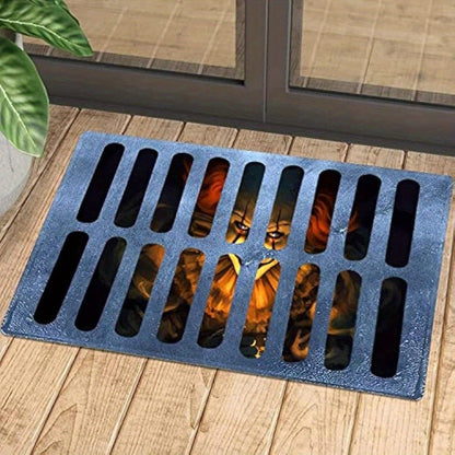 Paillasson d'Horreur Clown pour Halloween – Tapis d'Accueil Effrayant Antidérapant Tapis d'Halloween Electro Paris