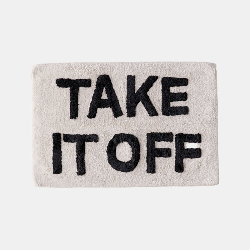 Tapis de Bain Amusant Antidérapant – Tapis Doux et Absorbant pour Salle de Bain Tapis de bain et paillassons Electro Paris 40x60cm