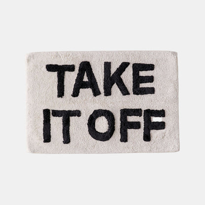 Tapis de Bain Amusant Antidérapant – Tapis Doux et Absorbant pour Salle de Bain Tapis de bain et paillassons Electro Paris 40x60cm