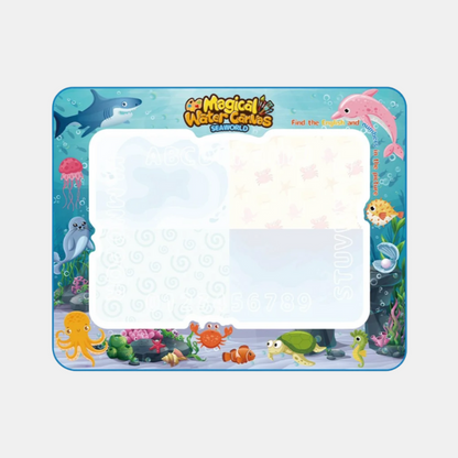 Tapis de Dessin à l'Eau Réutilisable pour Tout-Petits – Tapis de Gribouillage Magique Sans Dégâts Fournitures de dessin et de peinture Electro Paris