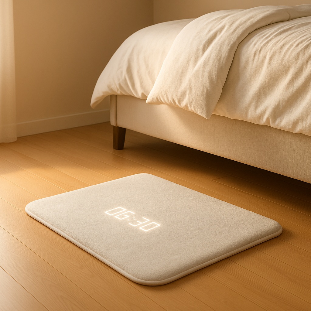 Tapis Réveil pour Gros Dormeurs – Tapis Intelligent Sensible à la Pression avec Alarme Forte Maison intelligente Electro Paris