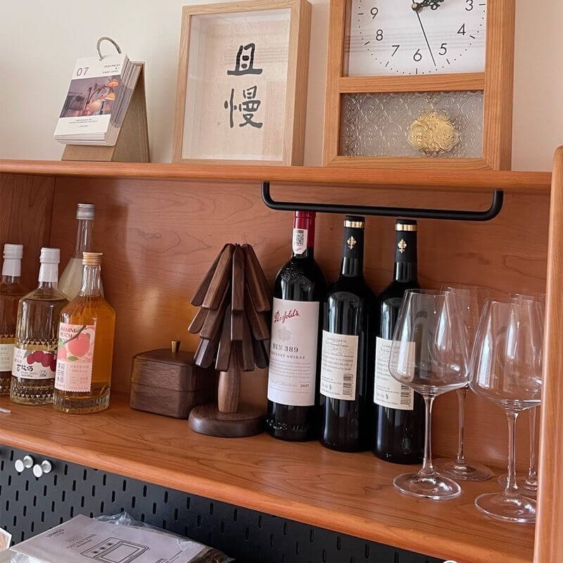 Dessous-de-Plat Magnétique en Noyer – Ensemble de Tapis Emboîtables pour Table de Cuisine Décor de table Electro Paris