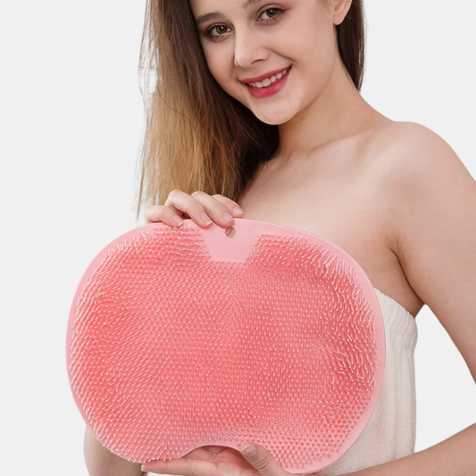 Tapis de Bain Massant Antidérapant – Coussin de Pression pour Stimuler la Circulation Electro Paris Rose 25*30cm