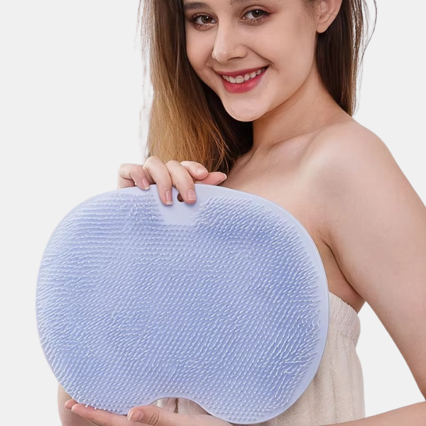 Tapis de Bain Massant Antidérapant – Coussin de Pression pour Stimuler la Circulation Electro Paris Bleu 25*30cm